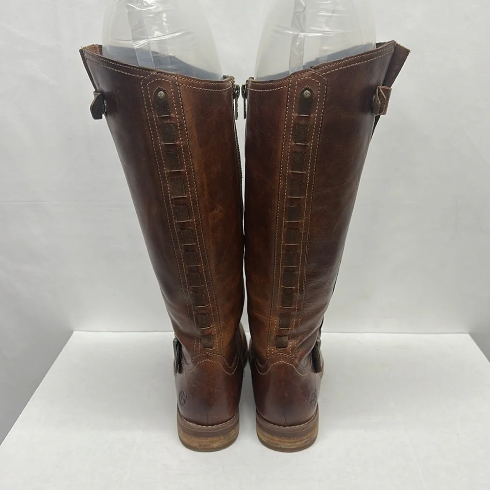 Timberland Savin Hill EUC Brown leather riding boots size 7.5 - Picture 6 of 9